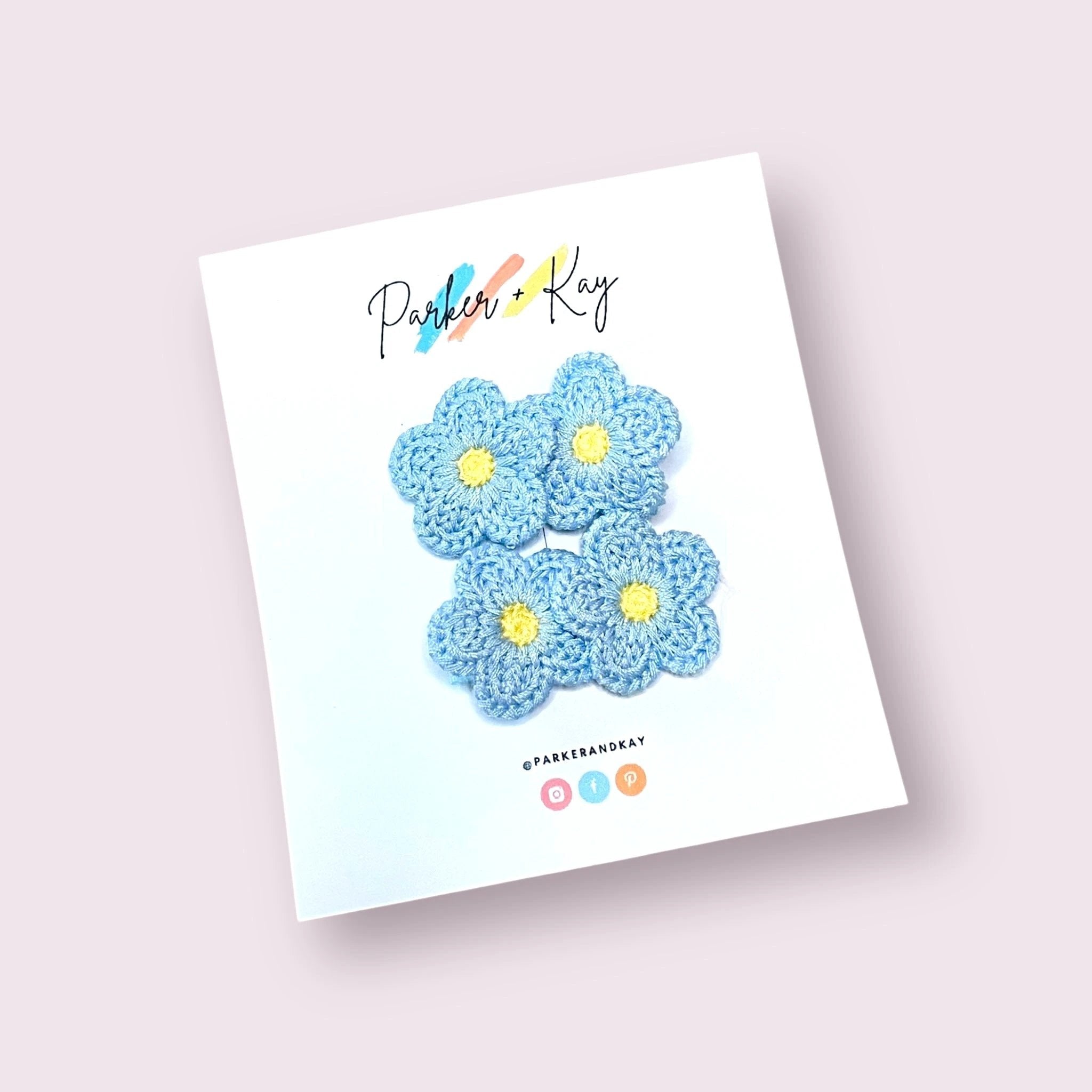 Bright Blooms Hair Clips by Parker + Kay Creative