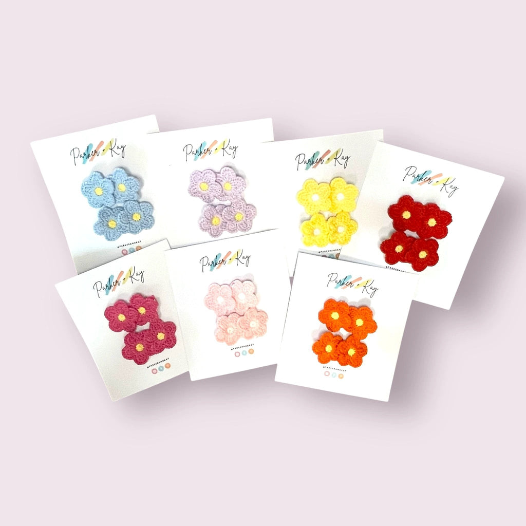 Bright Blooms Hair Clips by Parker + Kay Creative