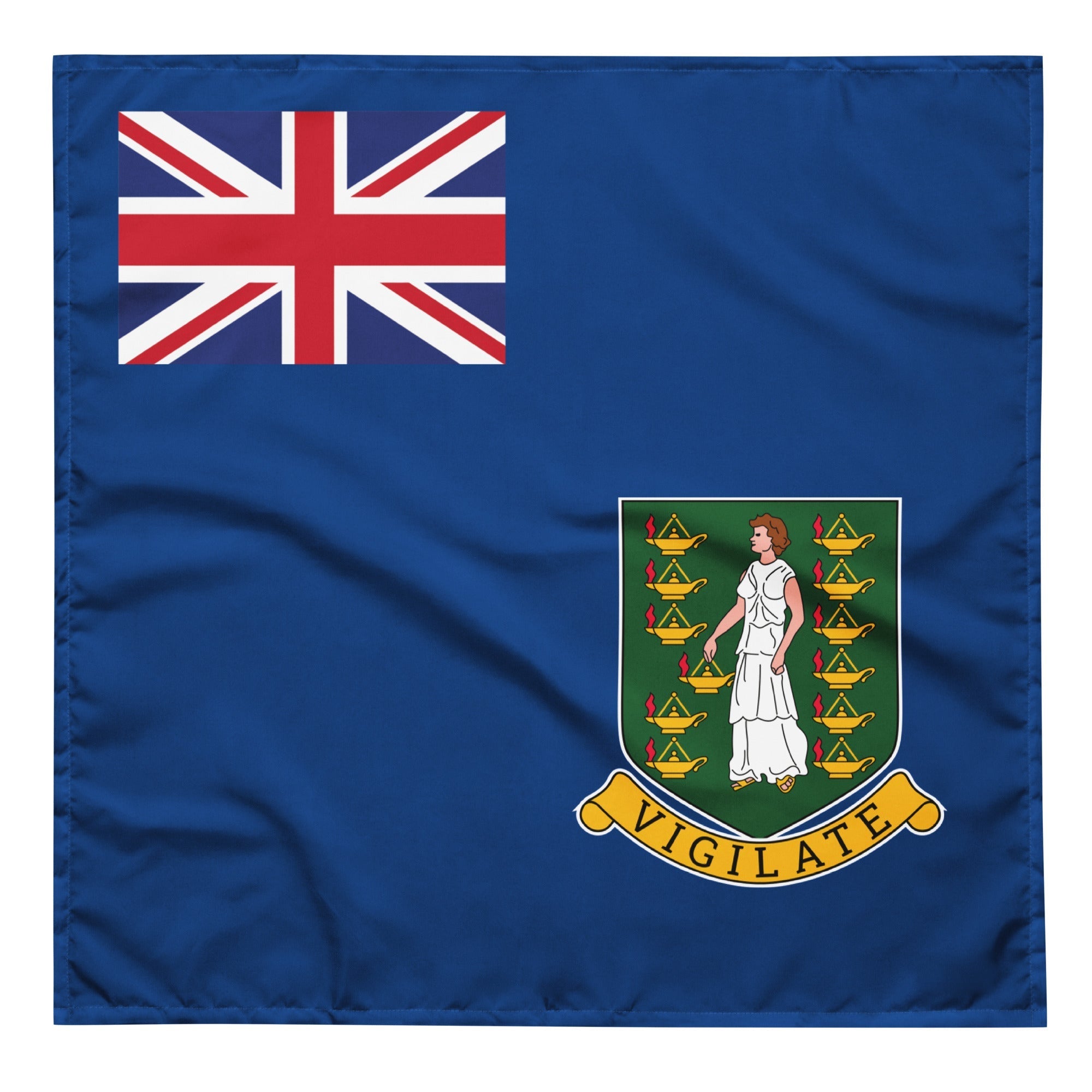 British Virgin Islands Bandana All-Over Print Bandana La Vie Bien British Virgin Islands Bandana