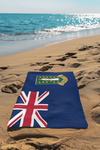 British Virgin Islands Flag Beach Towel Beach Towel (Generic Brand) La Vie Bien British Virgin Islands Flag Beach Towel