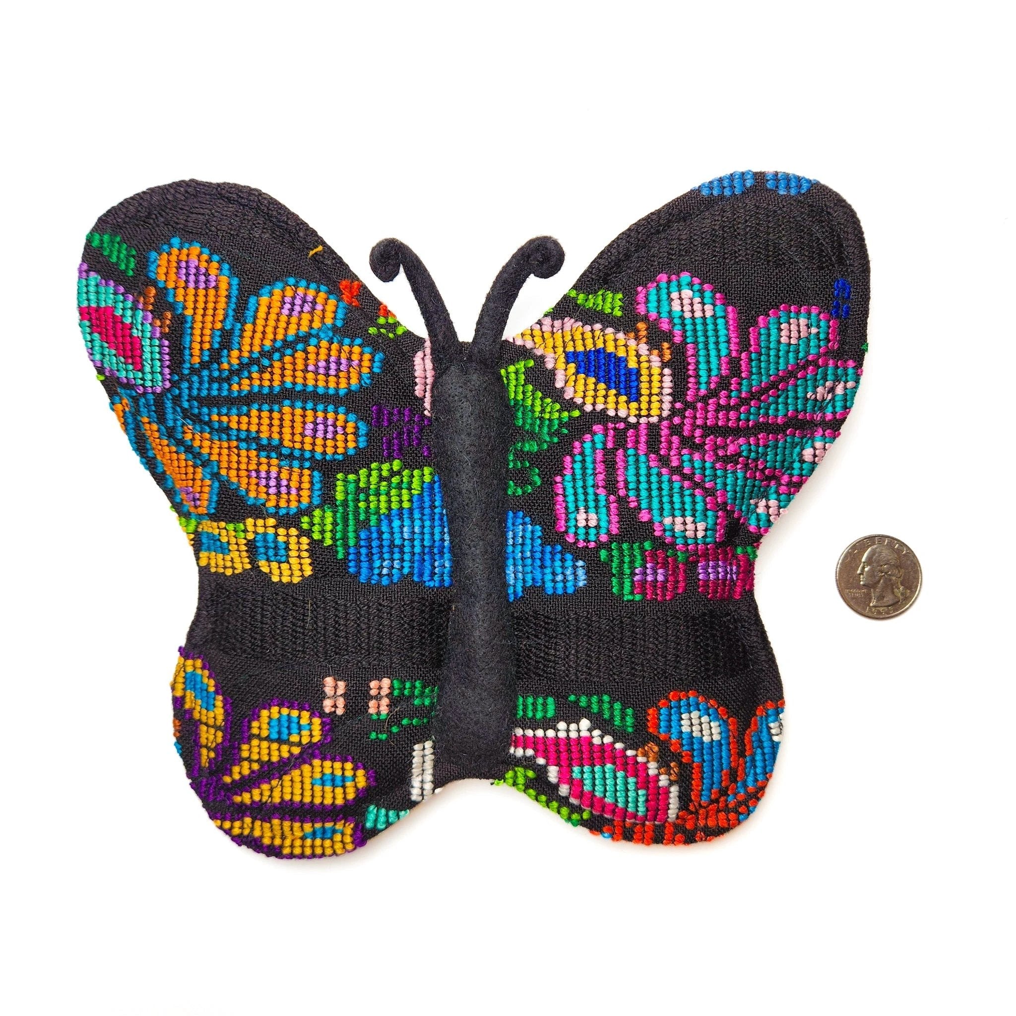 Brocade Butterfly Pot Holder by Upavim Crafts