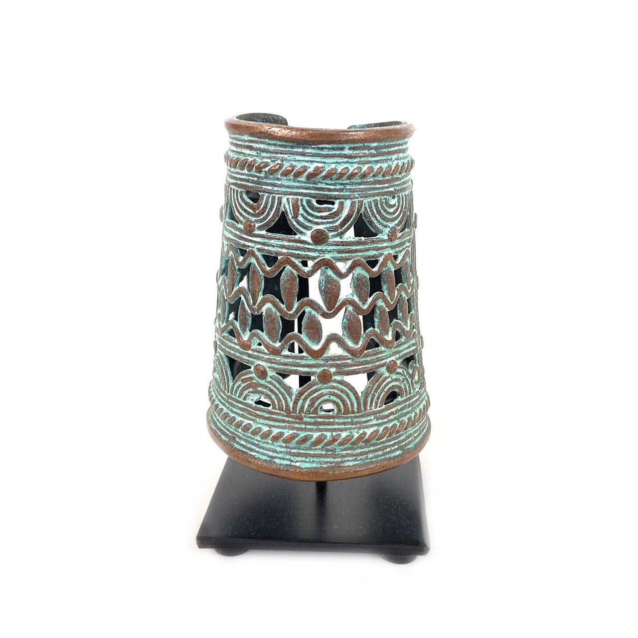 Bronze Cuff from Benin La Vie Bien Bronze Cuff from Benin