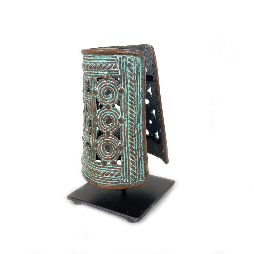Bronze Cuff from Benin La Vie Bien Bronze Cuff from Benin