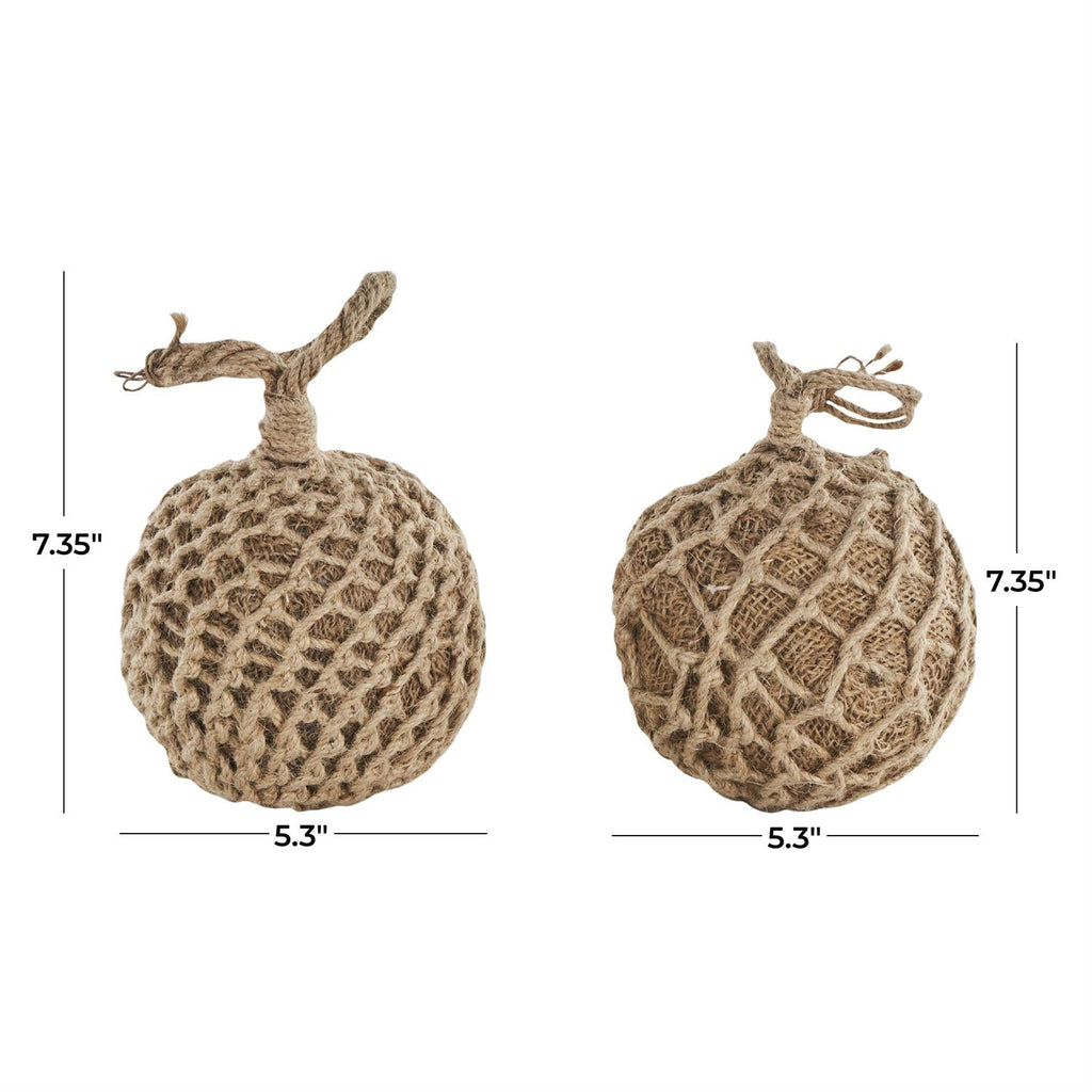 Brown Cement Stone Knot Handmade Woven Layered Orb Decorative Sculpture Sculptures & Statues La Vie Bien Brown Cement Stone Knot Handmade Woven Layered Orb Decorative Sculpture