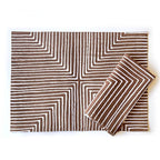 Brown Mitsetse Napkins - Set of 2 La Vie Bien Brown Mitsetse Napkins - Set of 2