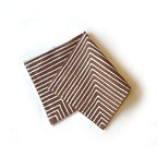 Brown Mitsetse Napkins - Set of 2 La Vie Bien Brown Mitsetse Napkins - Set of 2