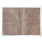 Brown Mitsetse Placemats - Set of 2 La Vie Bien Brown Mitsetse Placemats - Set of 2