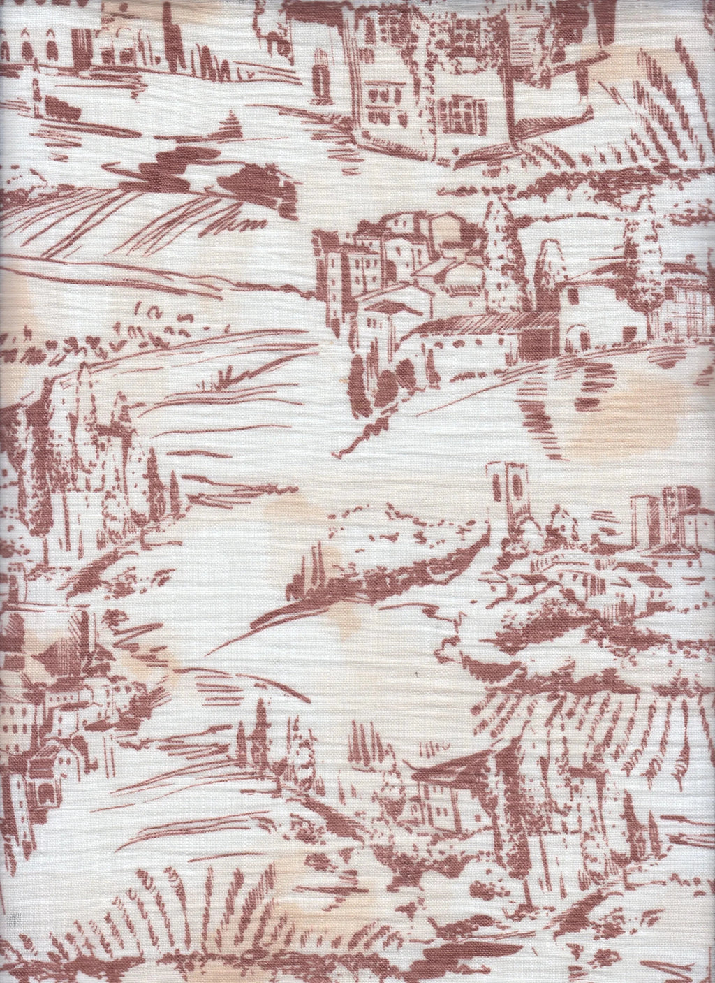 Brown Toile Ruffle Baby Lounger Cover La Vie Bien Brown Toile Ruffle Baby Lounger Cover