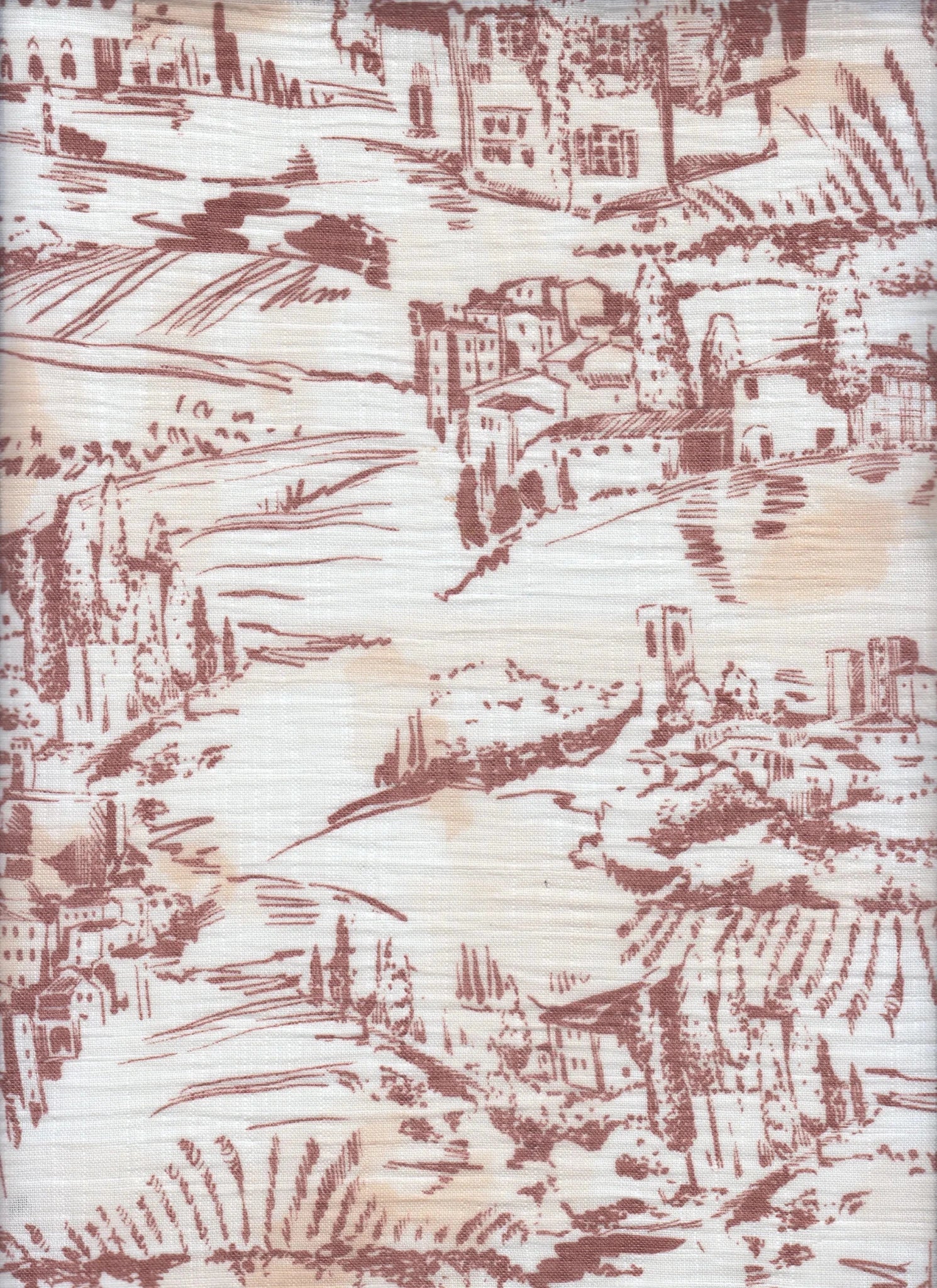 Brown Toile Ruffle Nursing Pillow Cover La Vie Bien Brown Toile Ruffle Nursing Pillow Cover