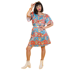 Brownstone Betties A - Line Skirt in Red and Blue Knee length skirt La Vie Bien Brownstone Betties A - Line Skirt in Red and Blue