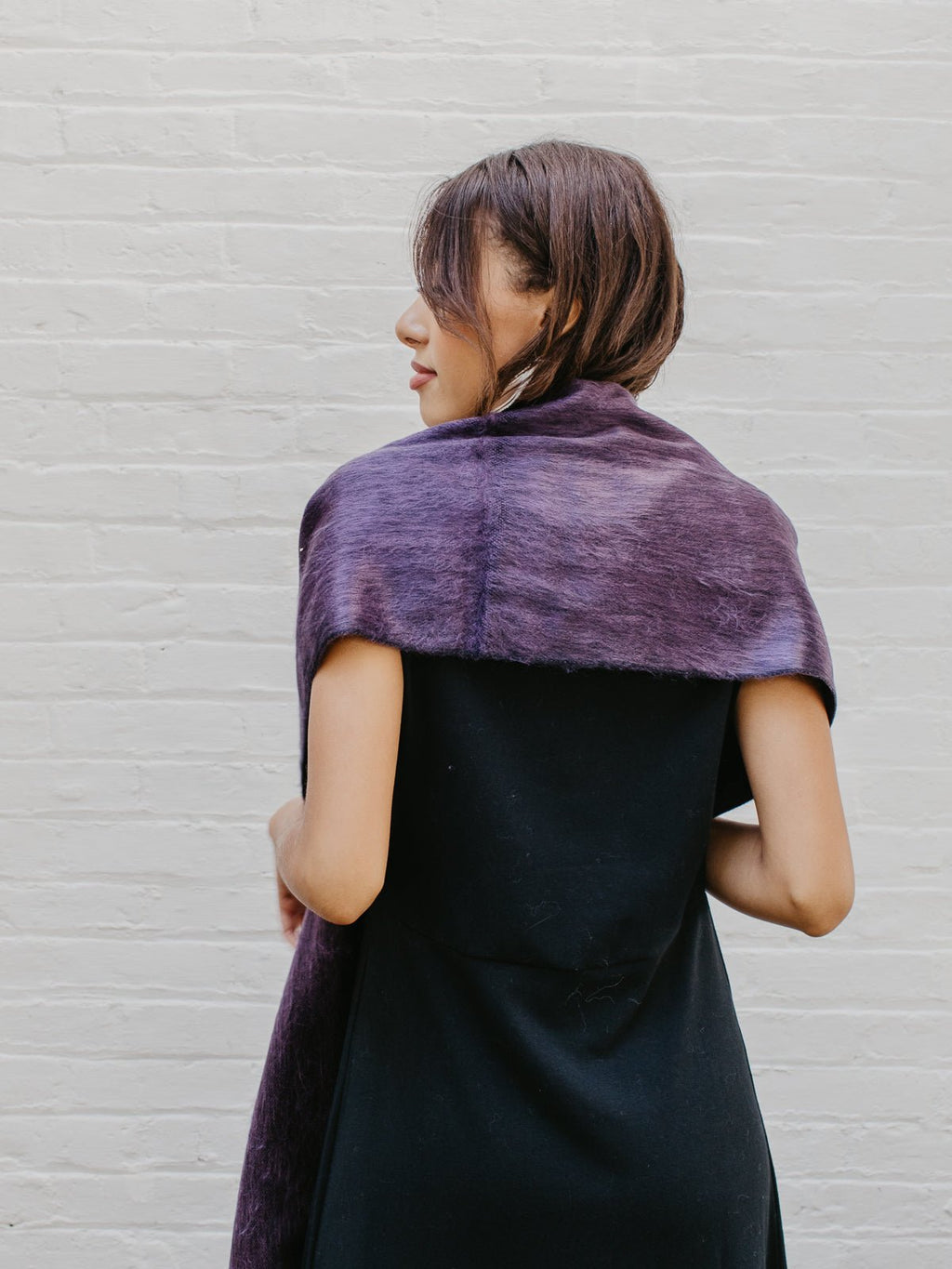 Brushed Alpaca Solid Scarf scarf La Vie Bien Brushed Alpaca Solid Scarf
