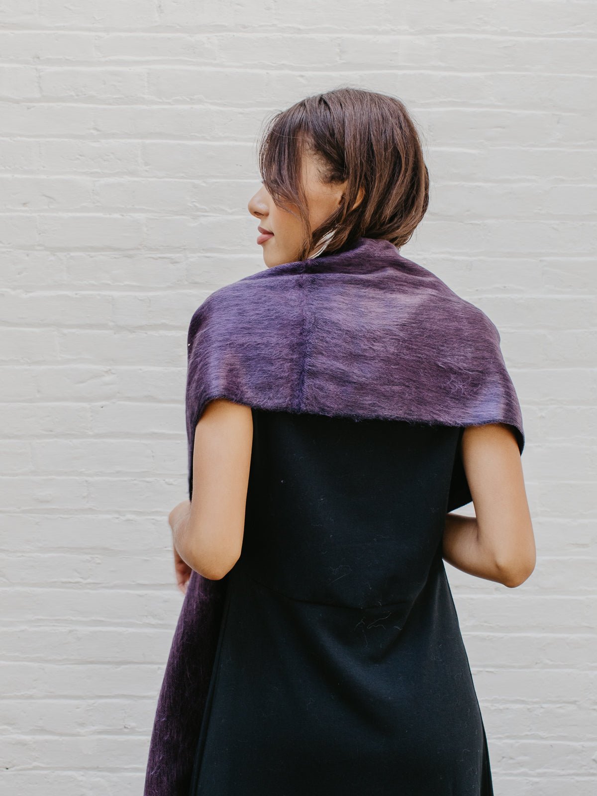 Brushed Alpaca Solid Scarf scarf La Vie Bien Brushed Alpaca Solid Scarf