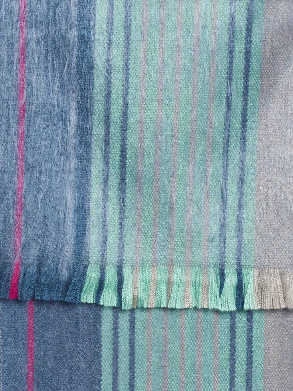 Brushed Alpaca Striped Scarf Scarf La Vie Bien Brushed Alpaca Striped Scarf