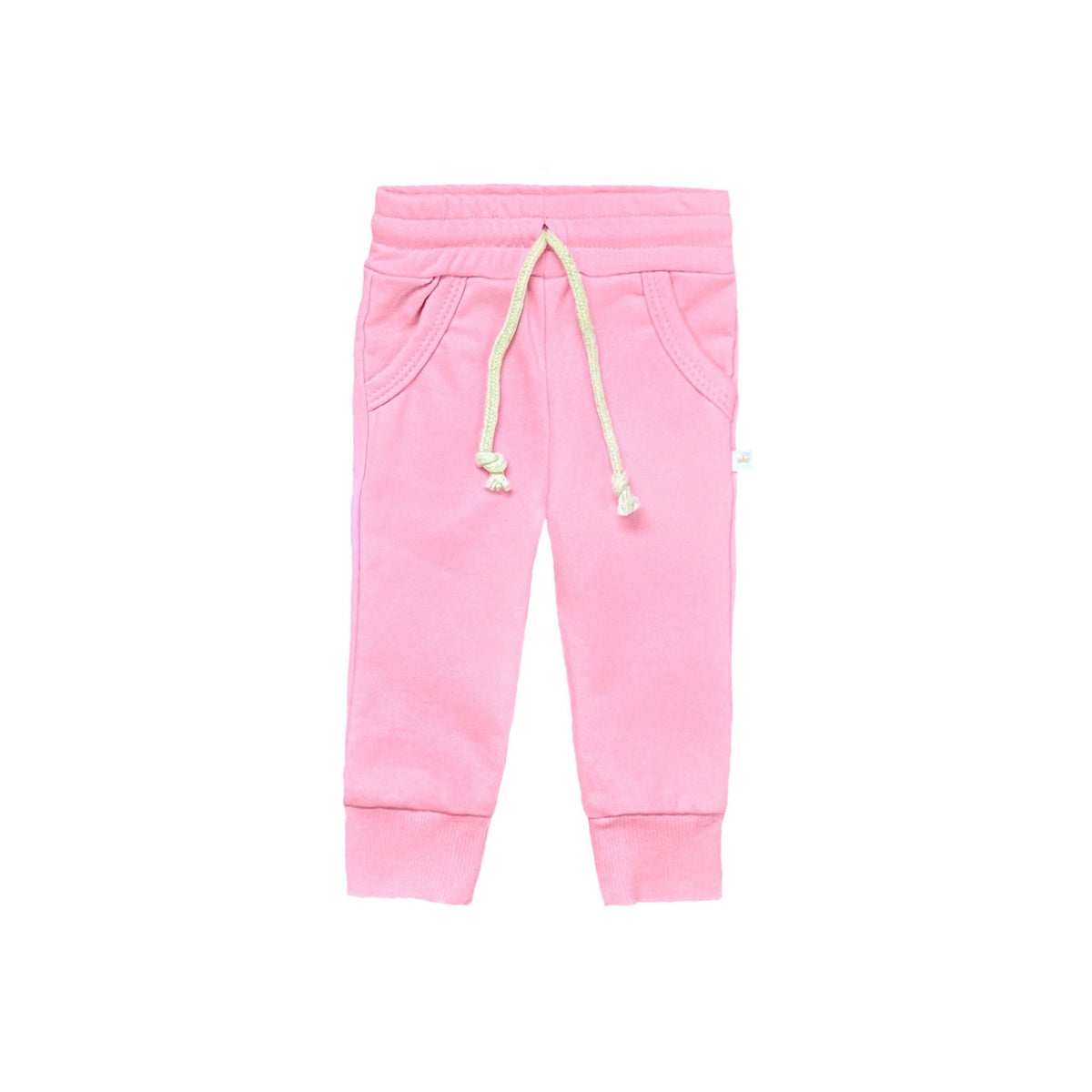 Bubble Gum Pink Terry Jogger Sweatpant Sweatpants La Vie Bien Bubble Gum Pink Terry Jogger Sweatpant