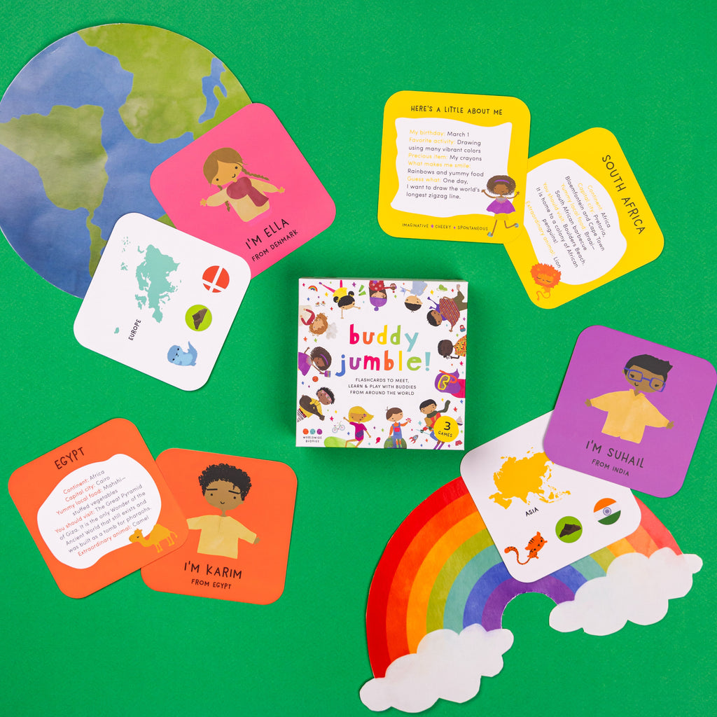 Buddy Jumble | Geography Card Game