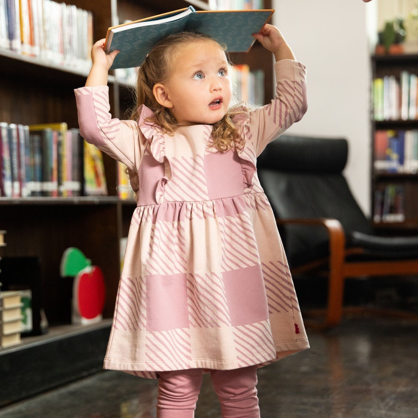 Buffalo Check RuffleDress Dresses La Vie Bien Buffalo Check RuffleDress