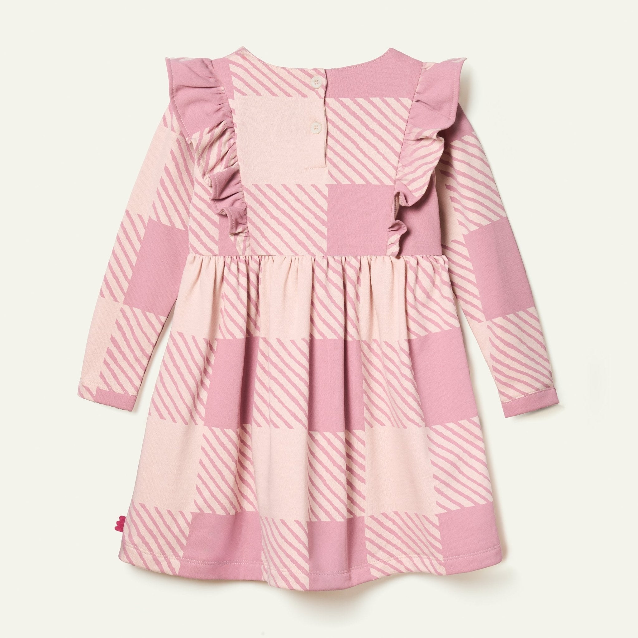 Buffalo Check RuffleDress Dresses La Vie Bien Buffalo Check RuffleDress