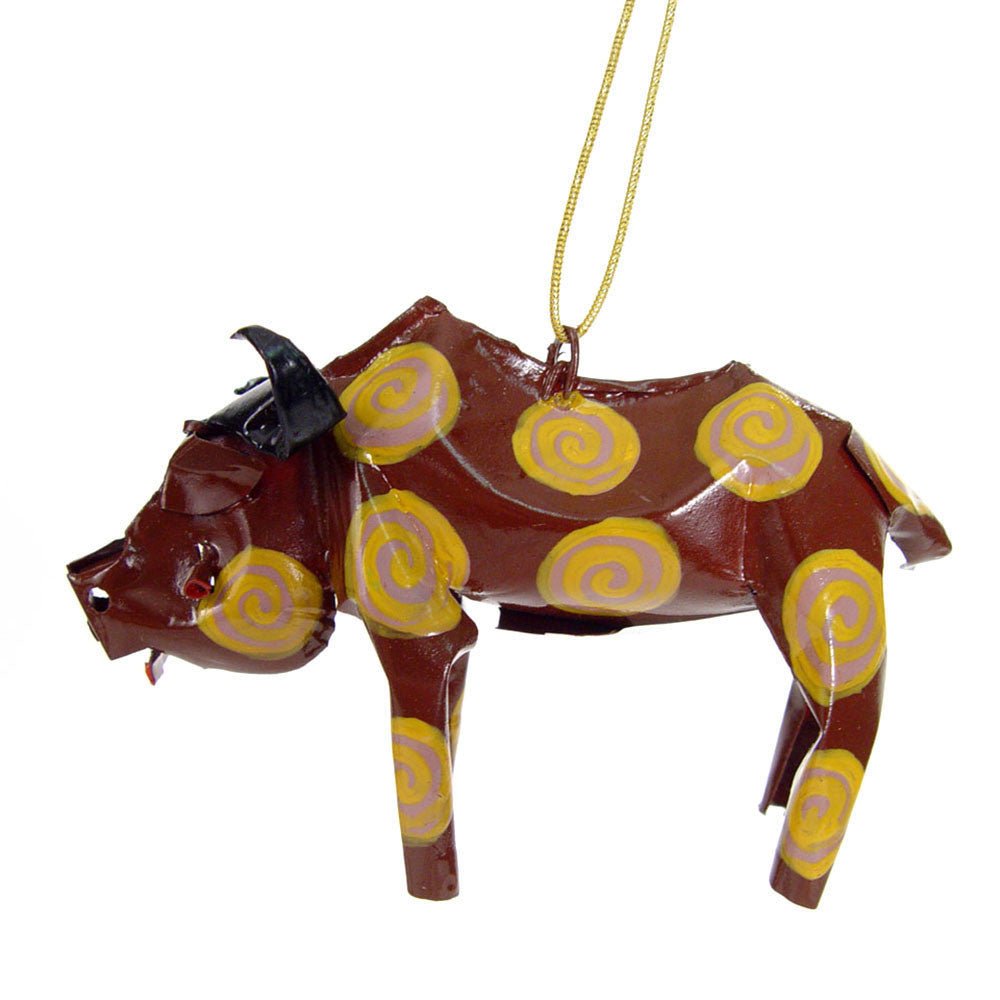 Buffalo Ornament La Vie Bien Buffalo Ornament