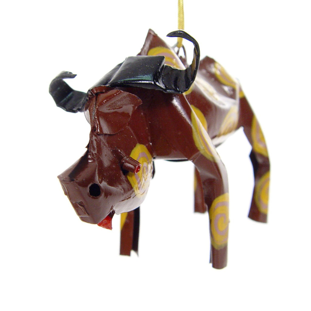 Buffalo Ornament La Vie Bien Buffalo Ornament