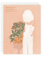 Bunch of Love - Seeded Birthday Card by Ash & Rose