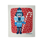 Bundle of 3 Swedish Dishcloths | Blue Nutcracker, Ornament Ball, Blue Snowflakes Swedish Dishcloths La Vie Bien Bundle of 3 Swedish Dishcloths | Blue Nutcracker, Ornament Ball, Blue Snowflakes
