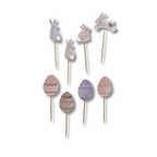 Bunny Cupcake Toppers (Set of 8) Cupcake Toppers La Vie Bien Bunny Cupcake Toppers (Set of 8)