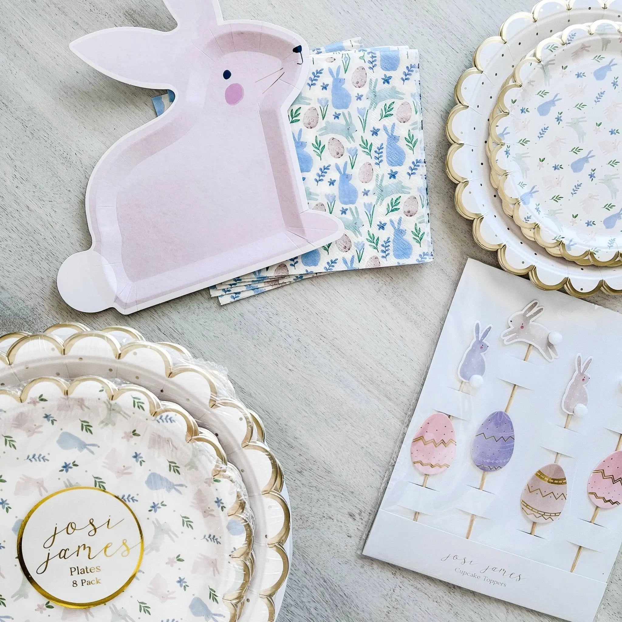 Bunny Dessert Plate (8pcs)