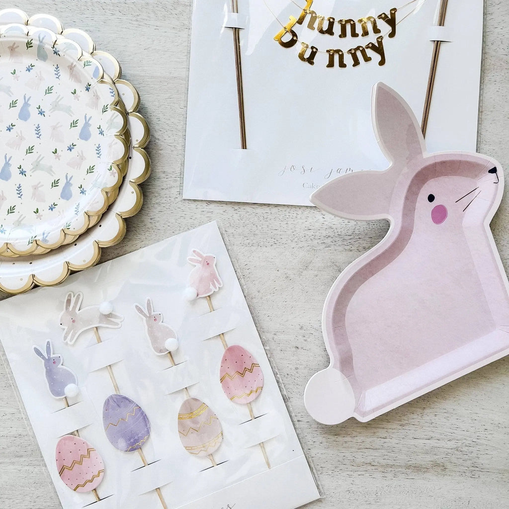 Bunny Dessert Plate (8pcs)