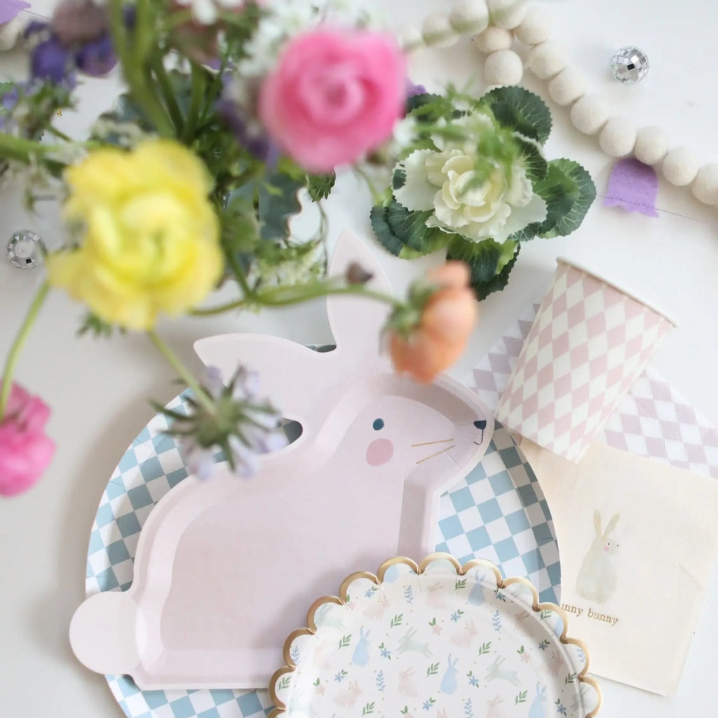 Bunny Dessert Plate (8pcs) Die Cut Plate La Vie Bien Bunny Dessert Plate (8pcs)