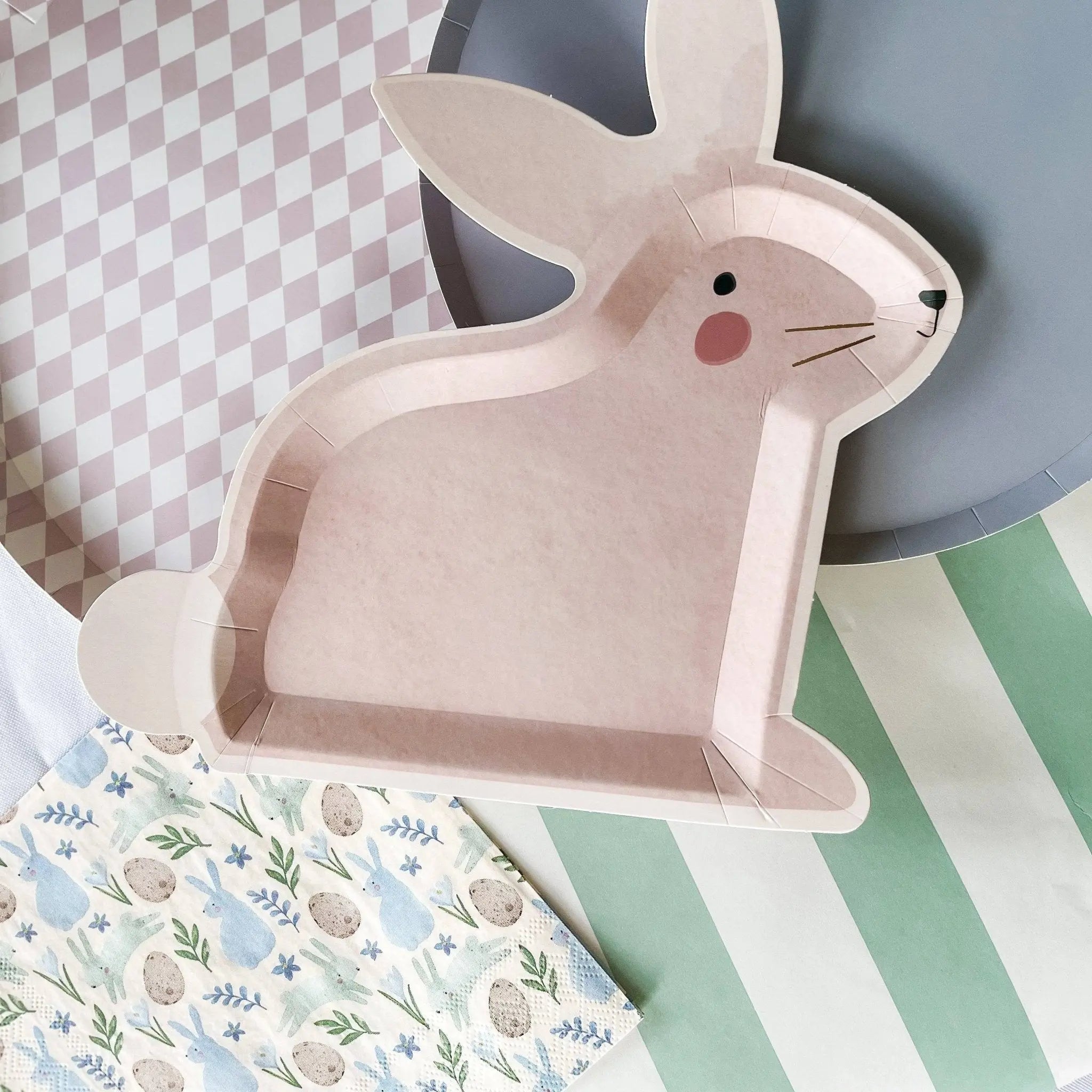 Bunny Large Disposable Paper Napkins (16pcs) Large Napkins La Vie Bien Bunny Large Disposable Paper Napkins (16pcs)