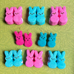 Bunny Peeps! Earrings La Vie Bien Bunny Peeps!