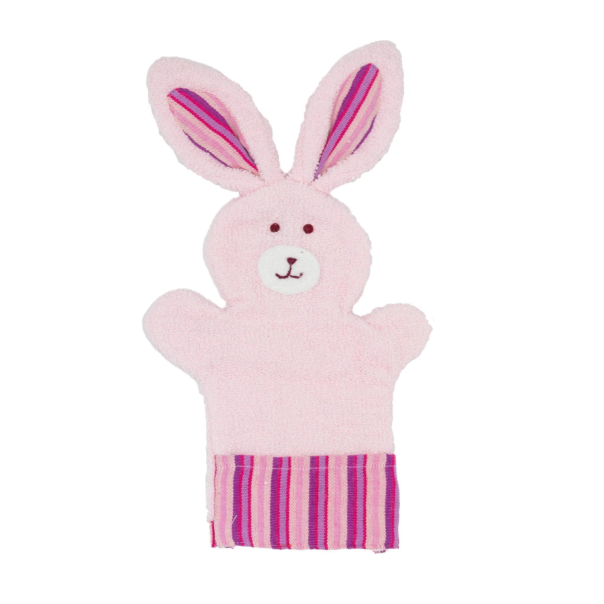 Bunny Puppet Washcloth by Upavim Crafts
