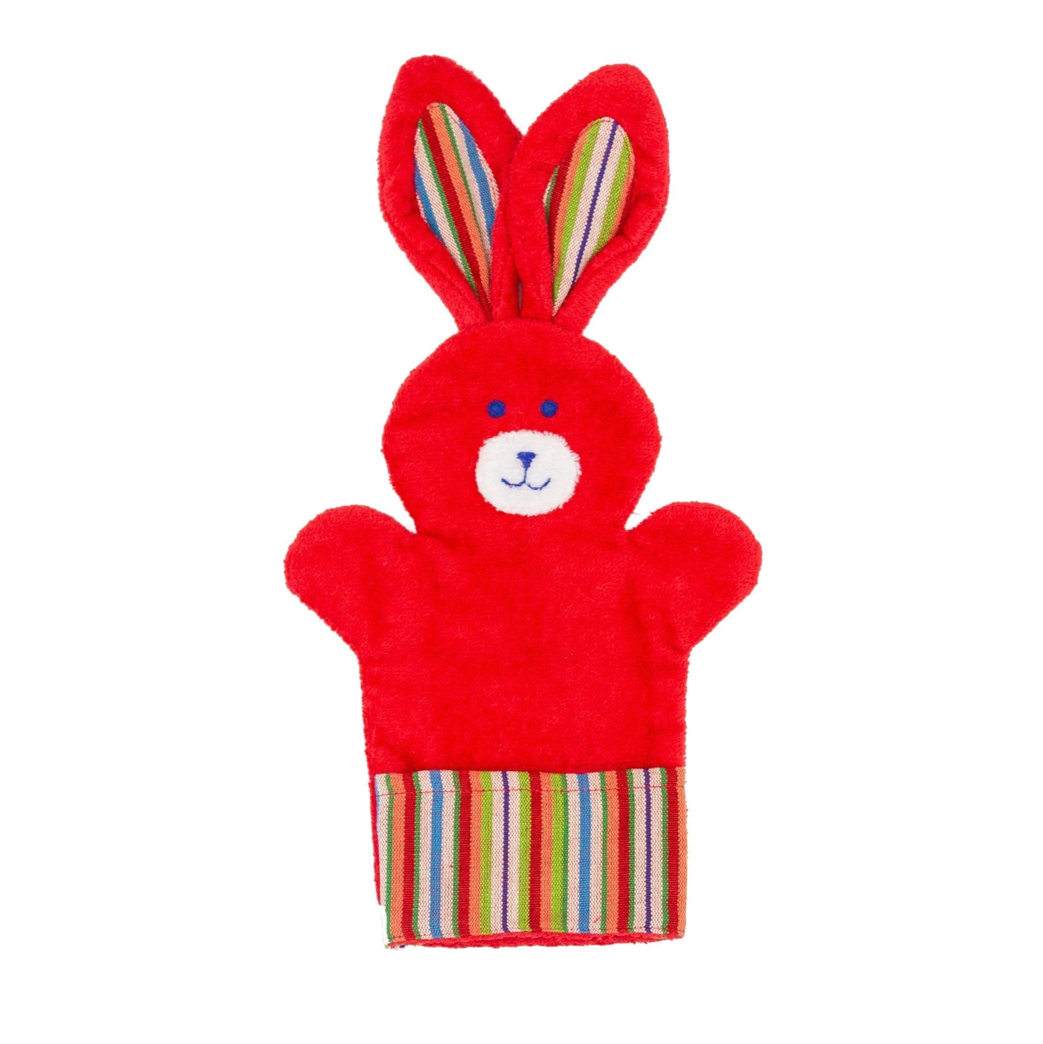 Bunny Puppet Washcloth by Upavim Crafts