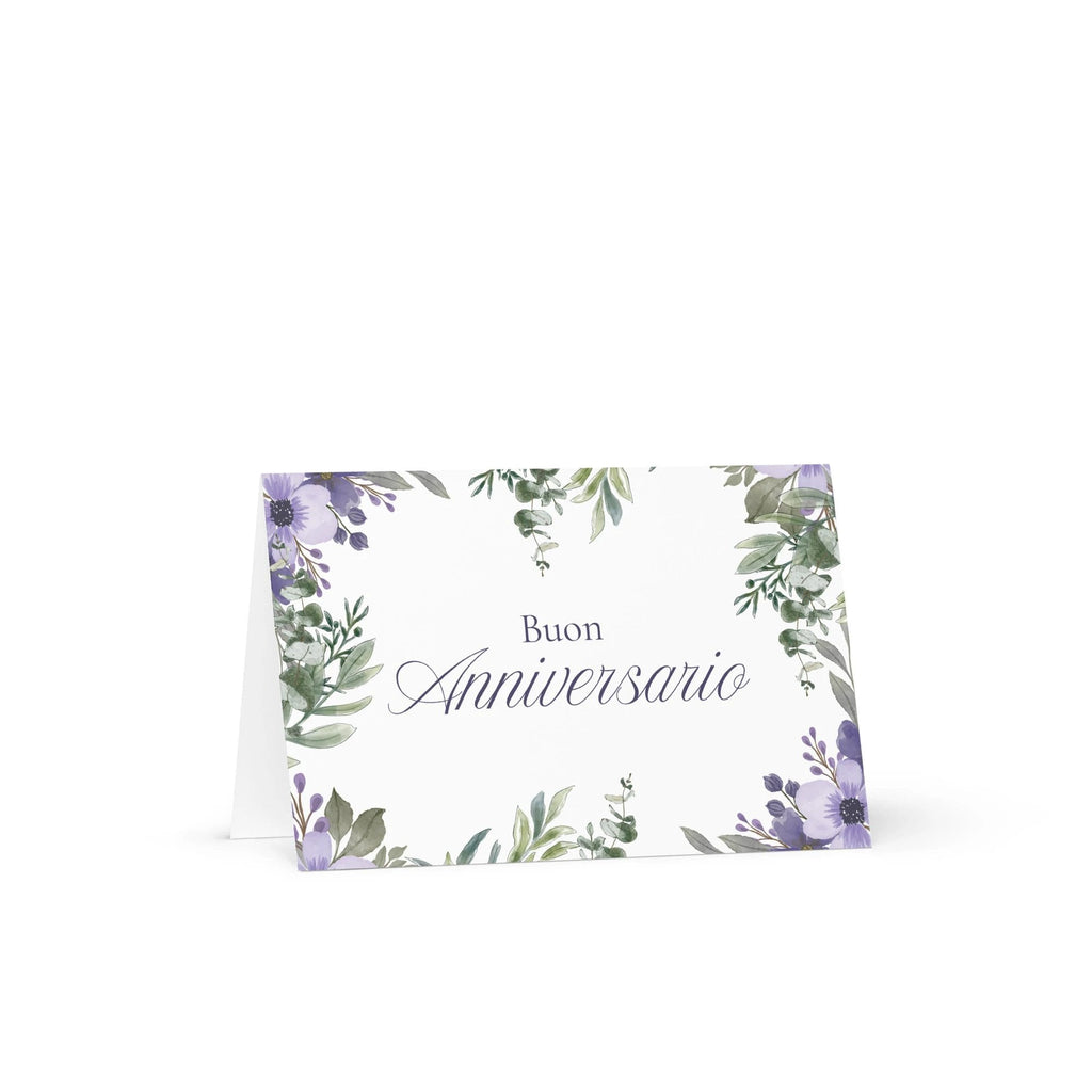 Buon anniversario Greeting card by La Vie Bien