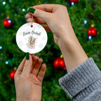 Buon Natale Italian Ceramic Ornament — Holiday Tree & Deer Christmas Decor Home Decor La Vie Bien Buon Natale Italian Ceramic Ornament — Holiday Tree & Deer Christmas Decor