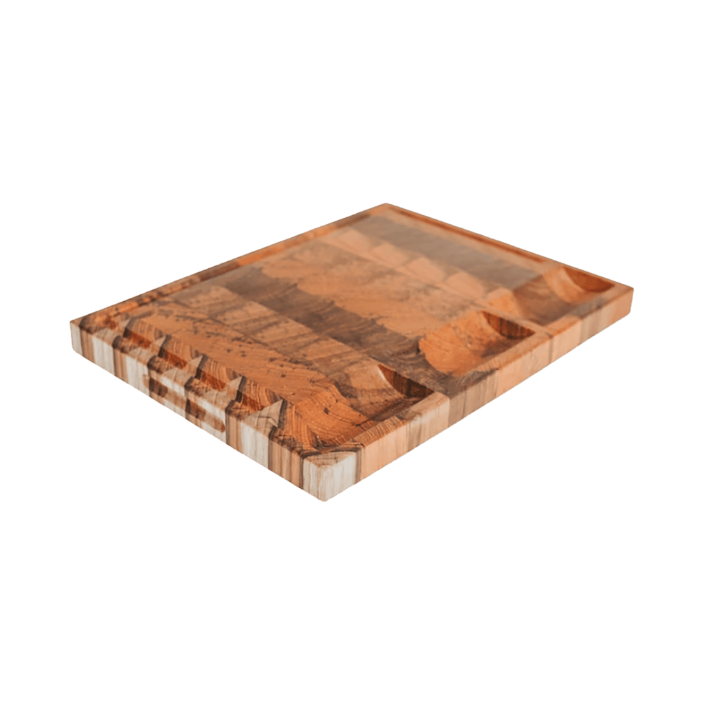 Burmese Teak End Grain Cutting Board