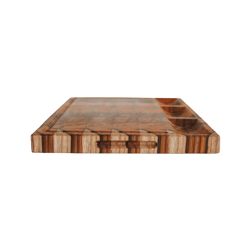 Burmese Teak End Grain Cutting Board