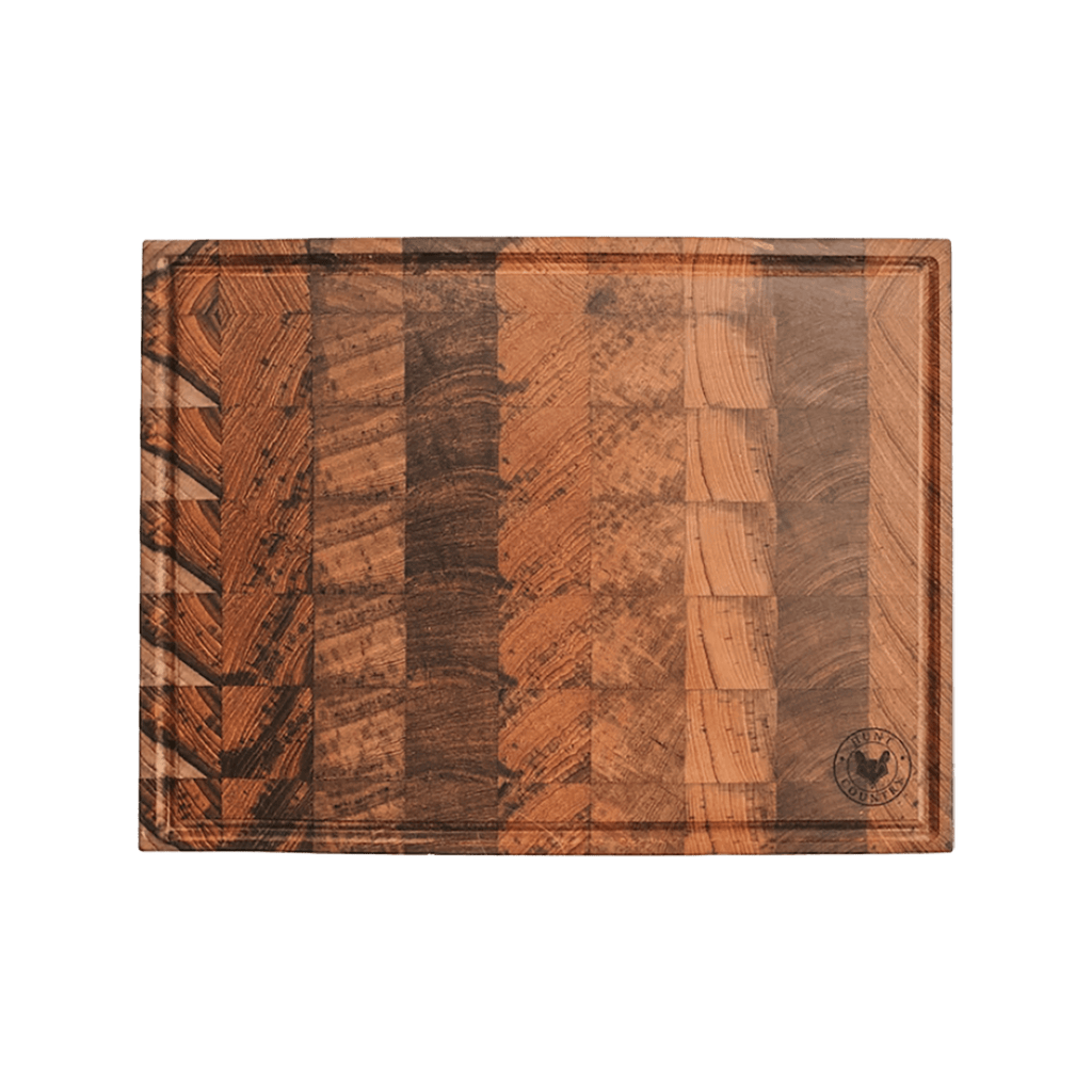 Burmese Teak End Grain Cutting Board