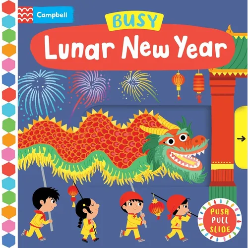 Busy Lunar New Year - Board Book Books La Vie Bien Busy Lunar New Year - Board Book