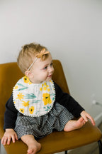Buttercup Blossom Single Bib Bib La Vie Bien Buttercup Blossom Single Bib