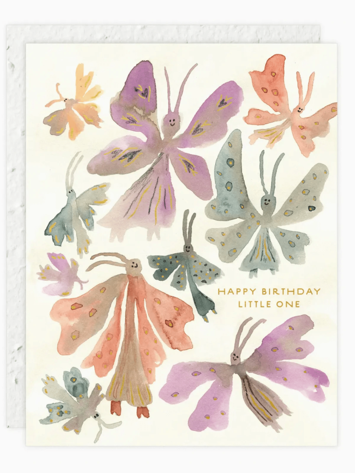 Butterflies - Seeded Birthday Card by Ash & Rose