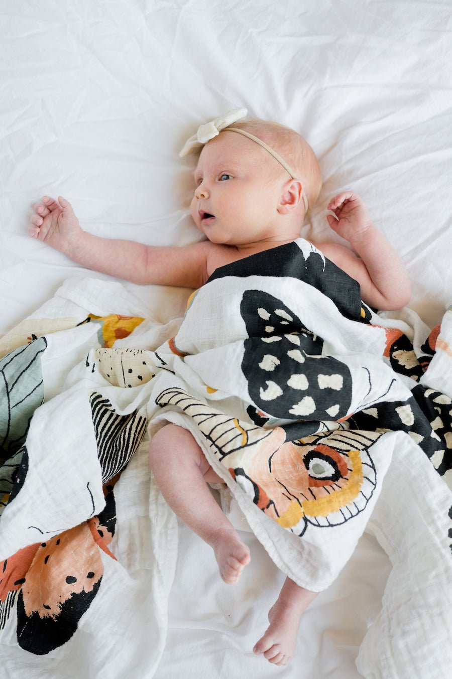Butterfly Collector Swaddle Swaddles La Vie Bien Butterfly Collector Swaddle