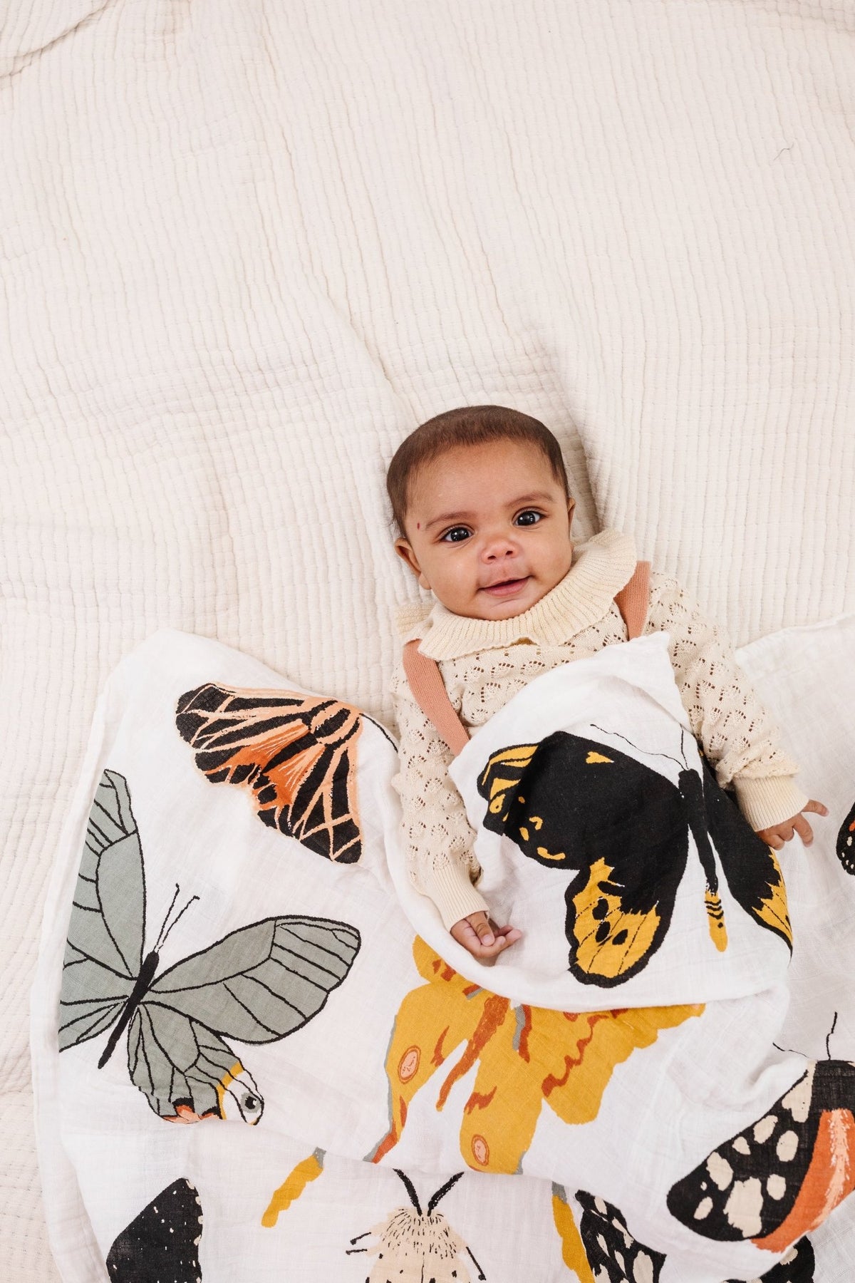 Butterfly Collector Swaddle Swaddles La Vie Bien Butterfly Collector Swaddle