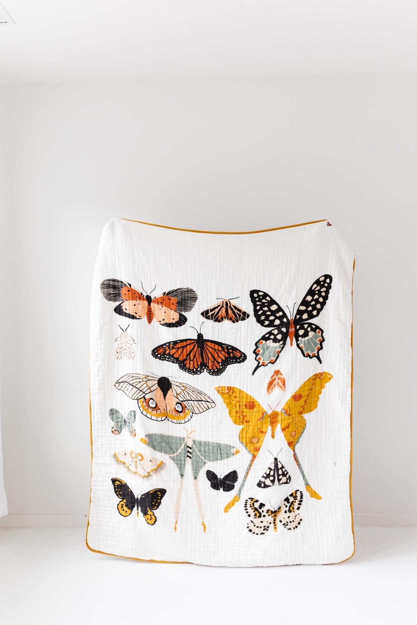 Butterfly Collector Throw Blanket Quilts La Vie Bien Butterfly Collector Throw Blanket