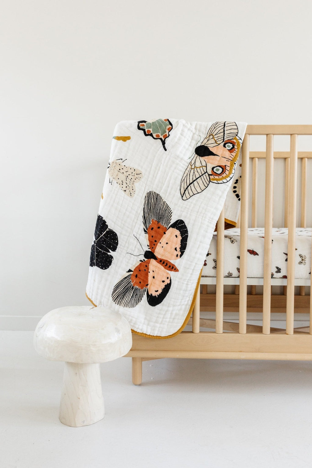 Butterfly Migration Crib Sheet Crib Sheets La Vie Bien Butterfly Migration Crib Sheet