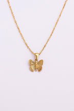 Butterfly Necklace by Rose & Clay