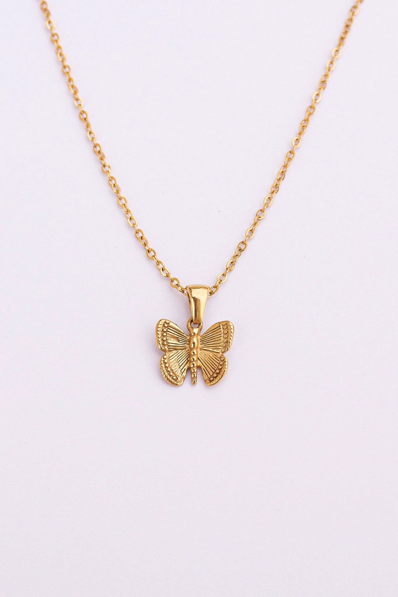 Butterfly Necklace by Rose & Clay