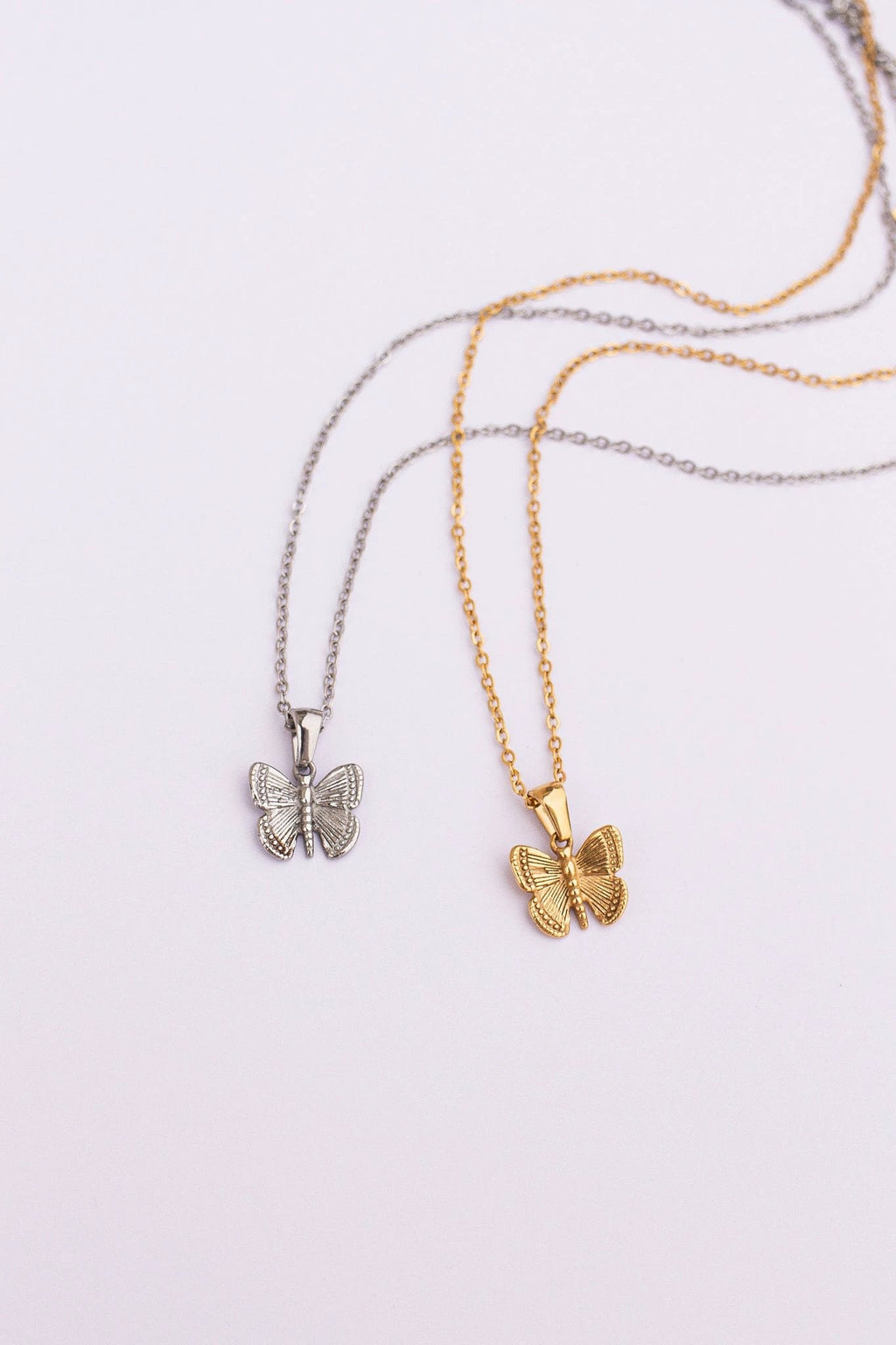 Butterfly Necklace by Rose & Clay