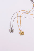 Butterfly Necklace by Rose & Clay
