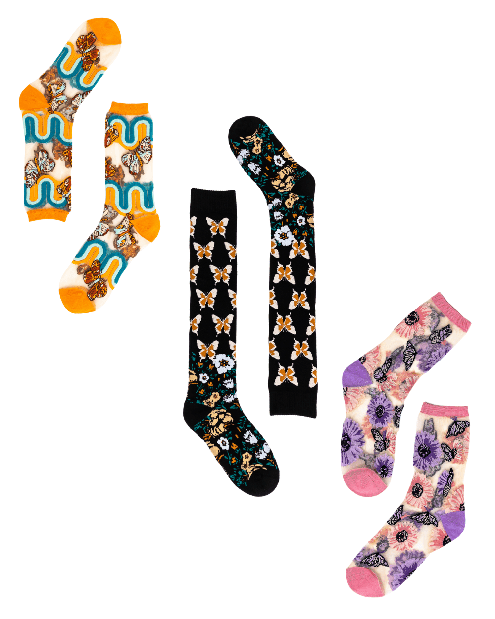 Butterfly Socks Bundle